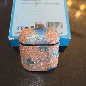 Glitter AirPods Case Pink Blue Sparkle Vibes - Brand New‎